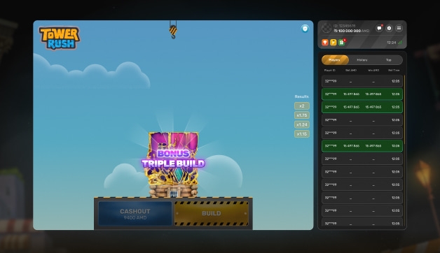 tower-rush-slot-rtp-volatilite